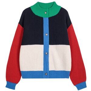 Bobo Choses Wool Blend Cardigan Size Large